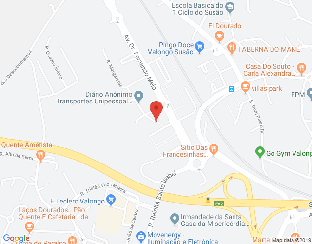 Mapa de localização