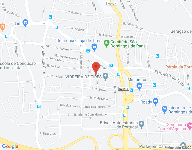 Mapa de localização