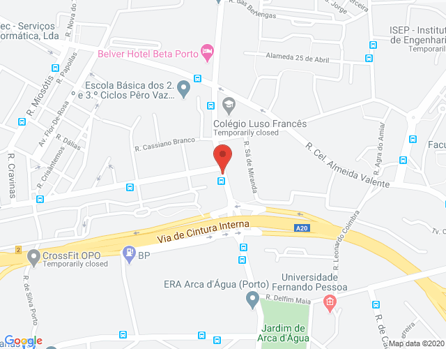 Mapa de localização