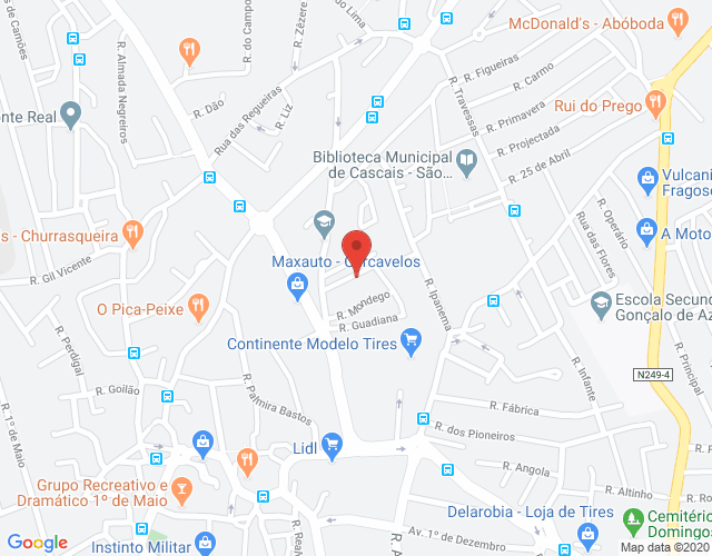 Mapa de localização