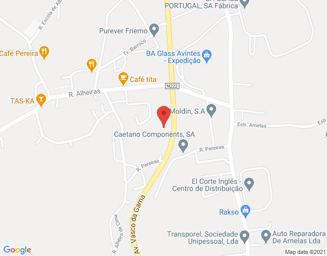 Mapa de localização