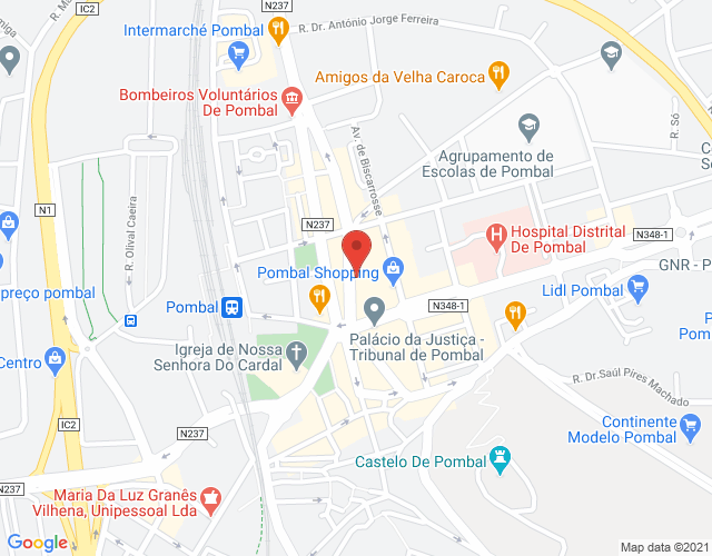 Mapa de localização