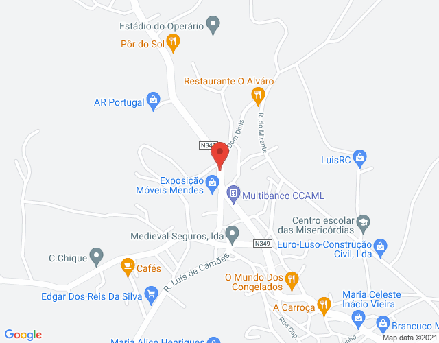 Mapa de localização