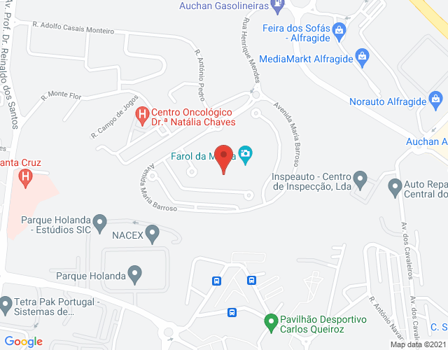 Mapa de localização
