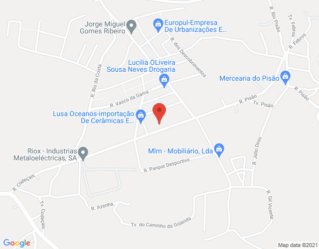 Mapa de localização