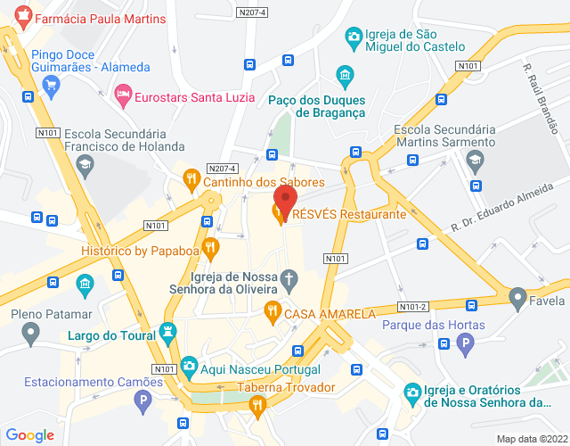 Localization map