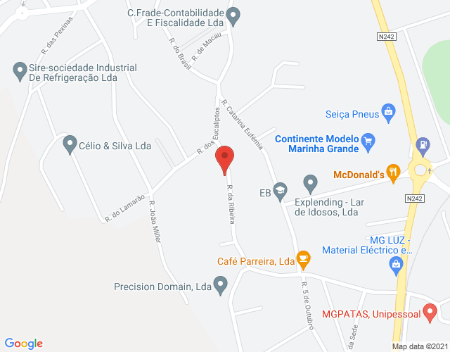 Mapa de localização