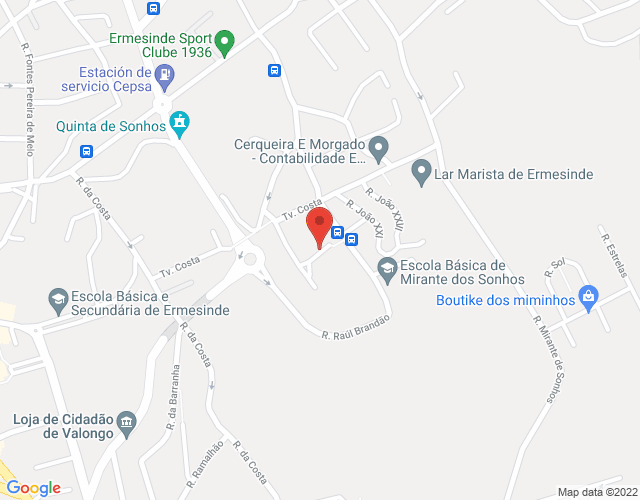 Mapa de localização
