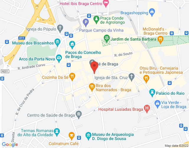Mapa de localização