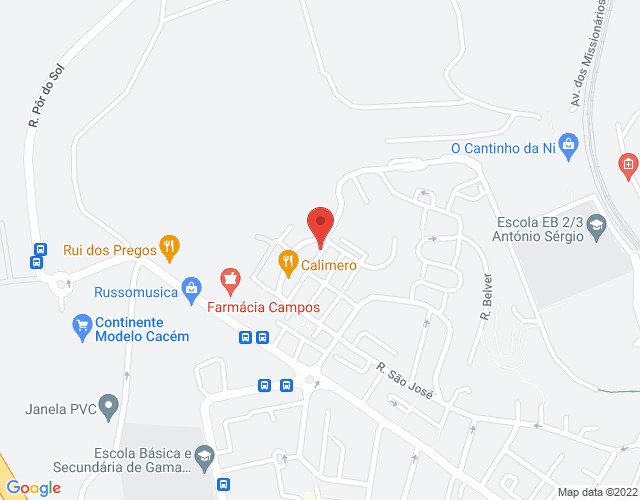 Mapa de localização