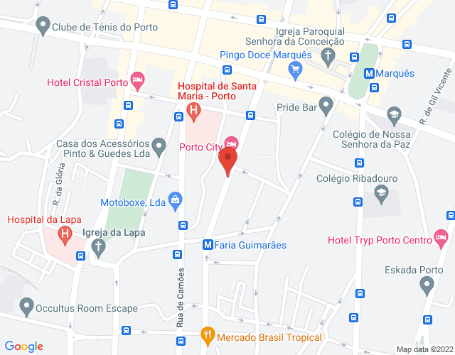 Mapa de localização