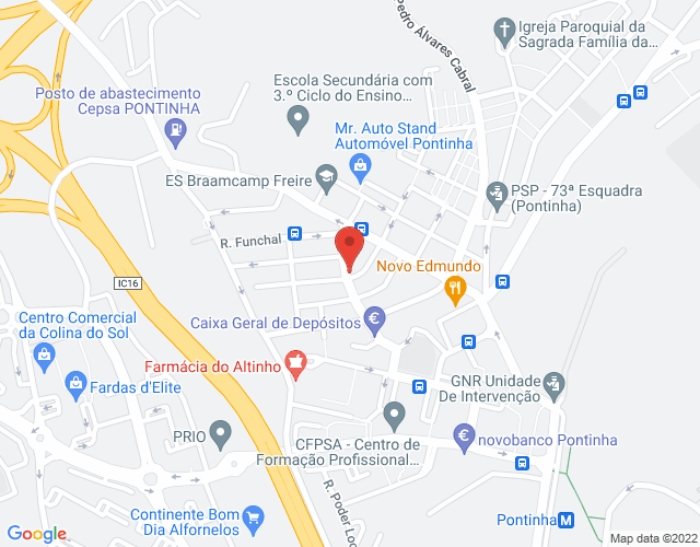 Mapa de localização