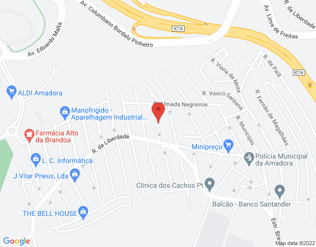 Mapa de localização