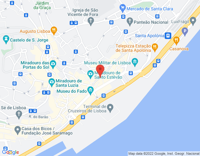 Localization map