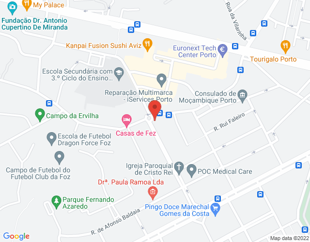 Localization map