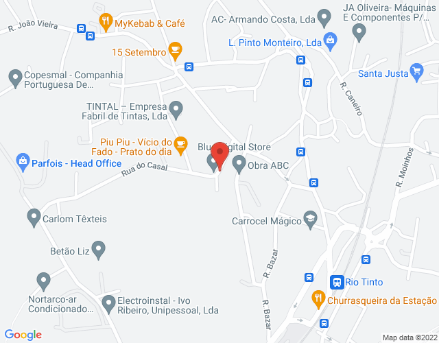 Mapa de localização