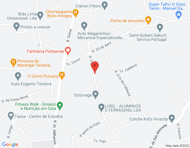 Mapa de localização