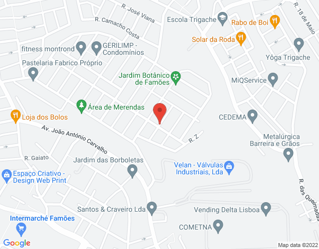 Mapa de localização