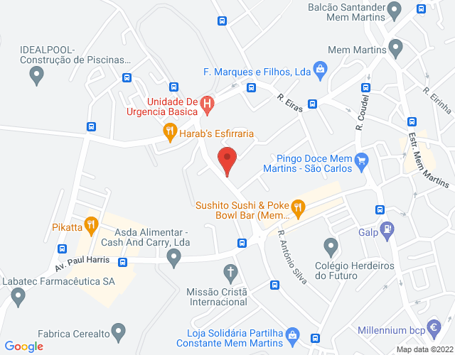 Mapa de localização
