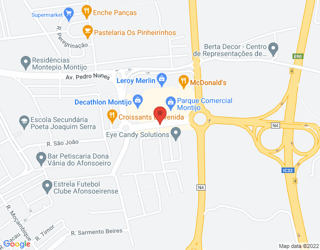 Mapa de localização