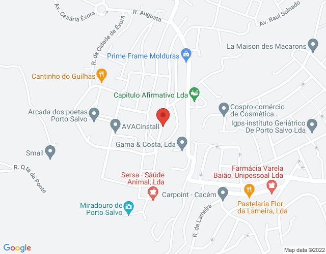 Mapa de localização