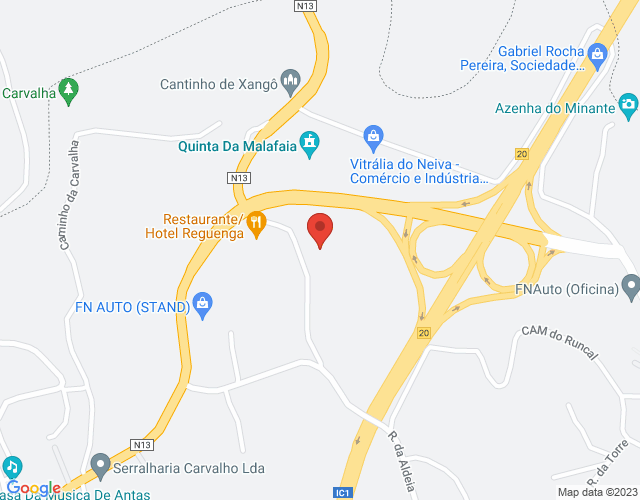 Mapa de localização