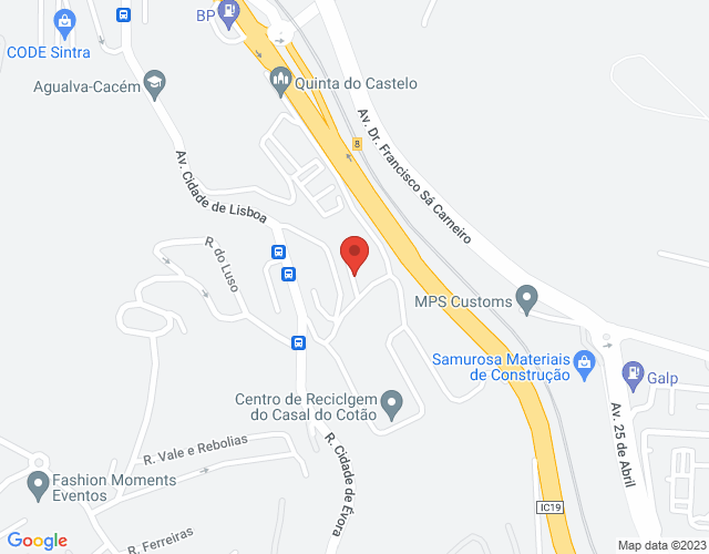 Mapa de localização