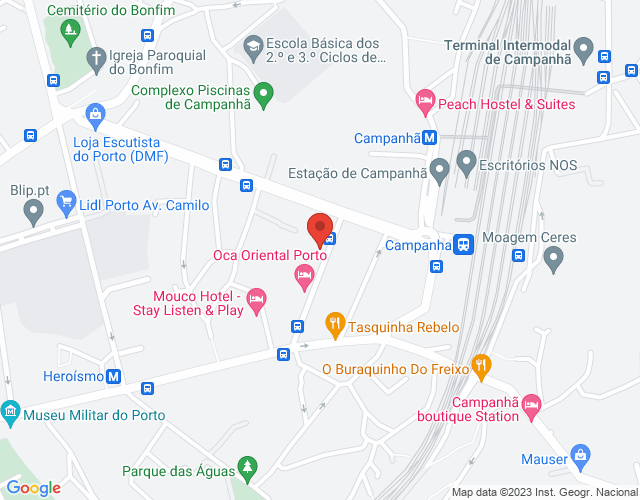 Mapa de localização