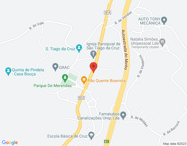 Mapa de localização