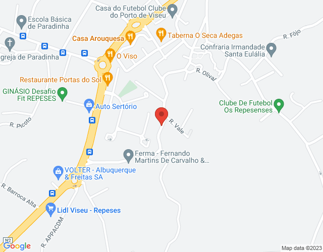 Mapa de localização