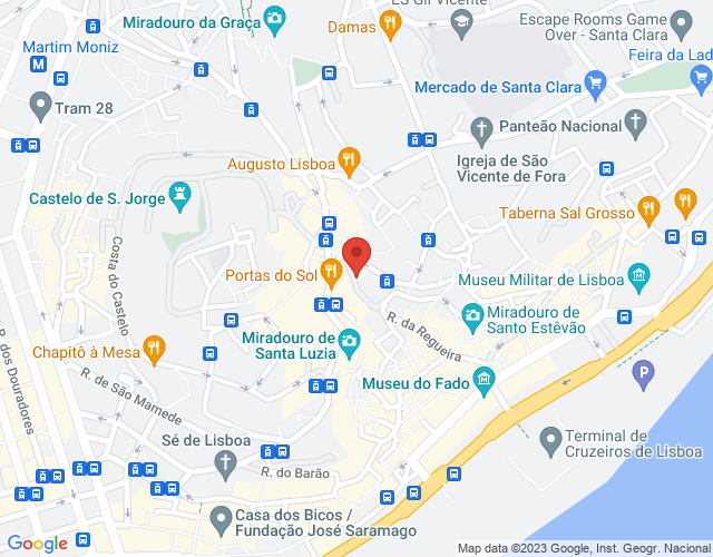 Mapa de localização