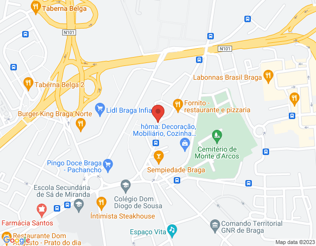 Localization map