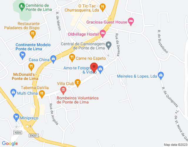 Mapa de localização