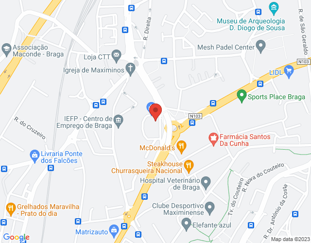 Mapa de localização