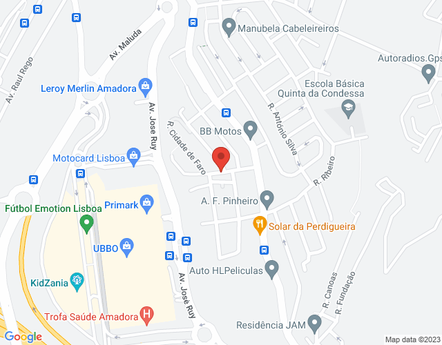 Mapa de localização