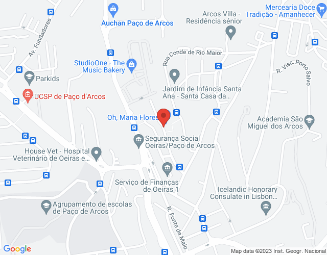 Mapa de localização