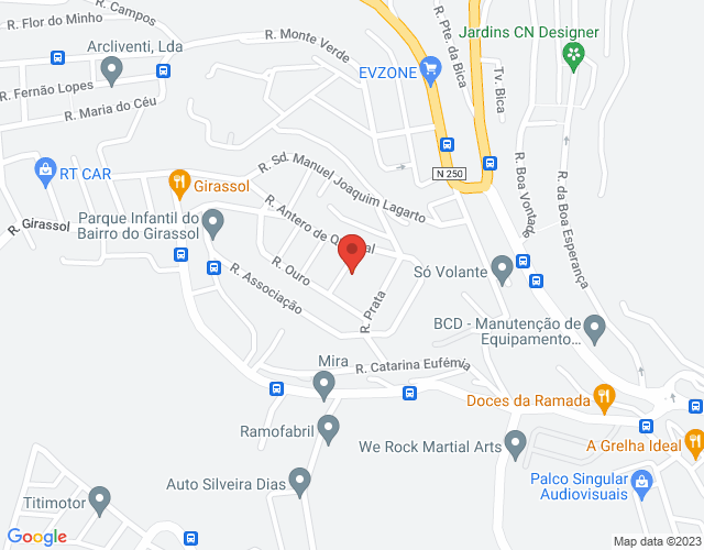 Mapa de localização
