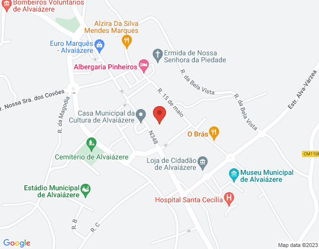 Localization map