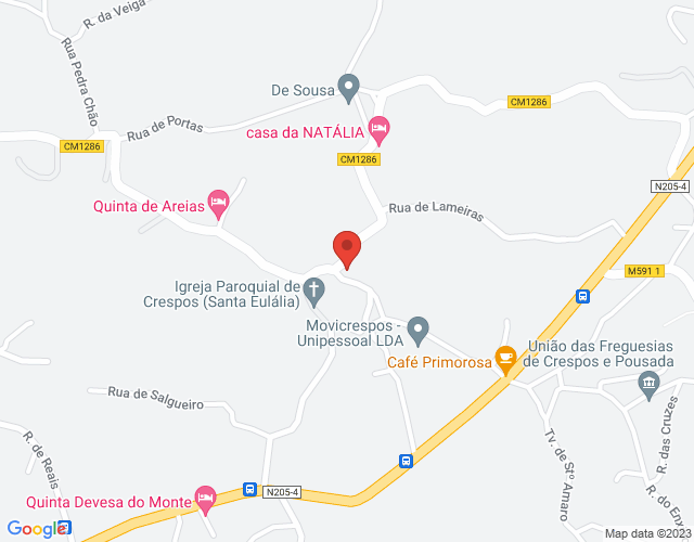 Mapa de localização