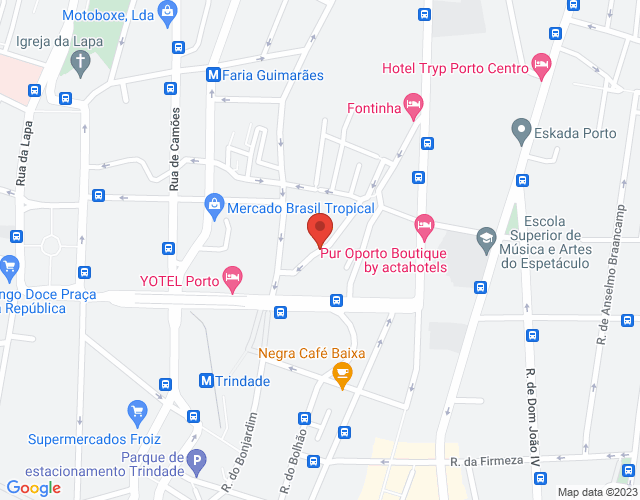 Mapa de localização
