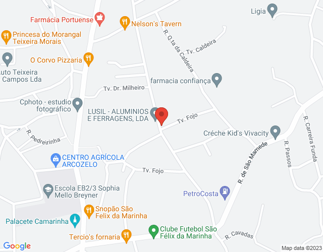 Mapa de localização