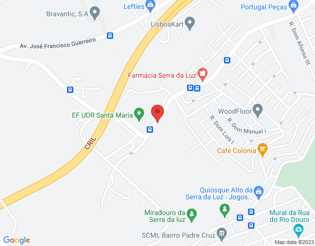 Mapa de localização