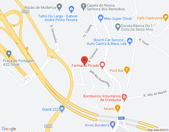 Mapa de localização