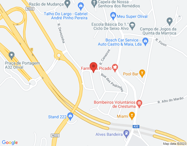 Mapa de localização