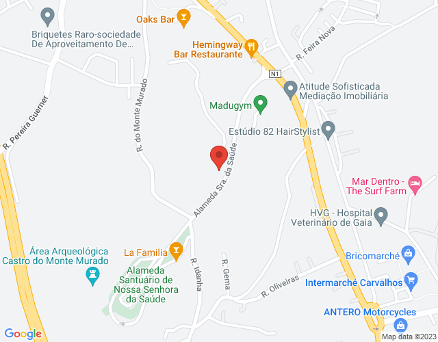 Mapa de localização