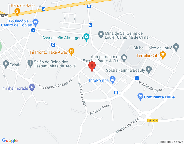 Mapa de localização