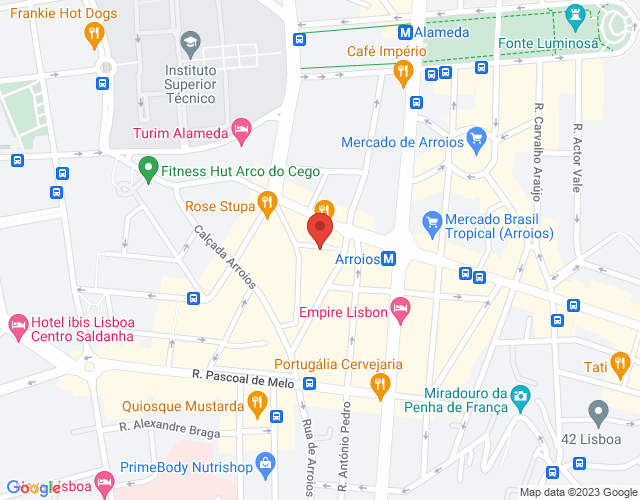 Mapa de localização
