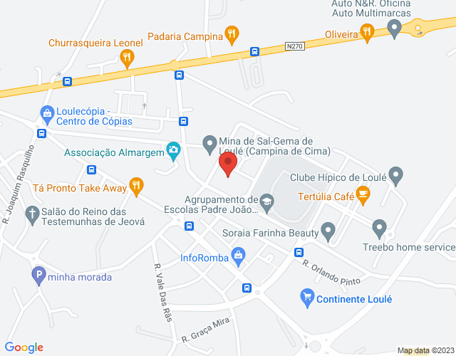 Mapa de localização