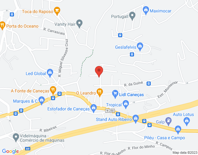 Mapa de localização