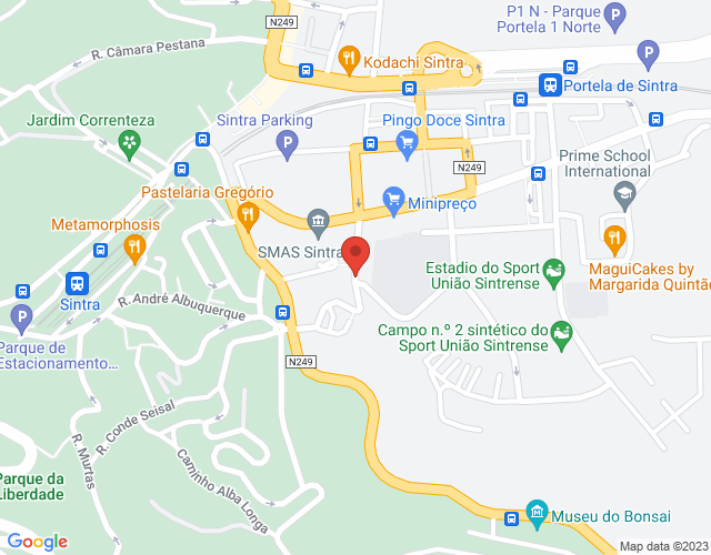 Mapa de localização